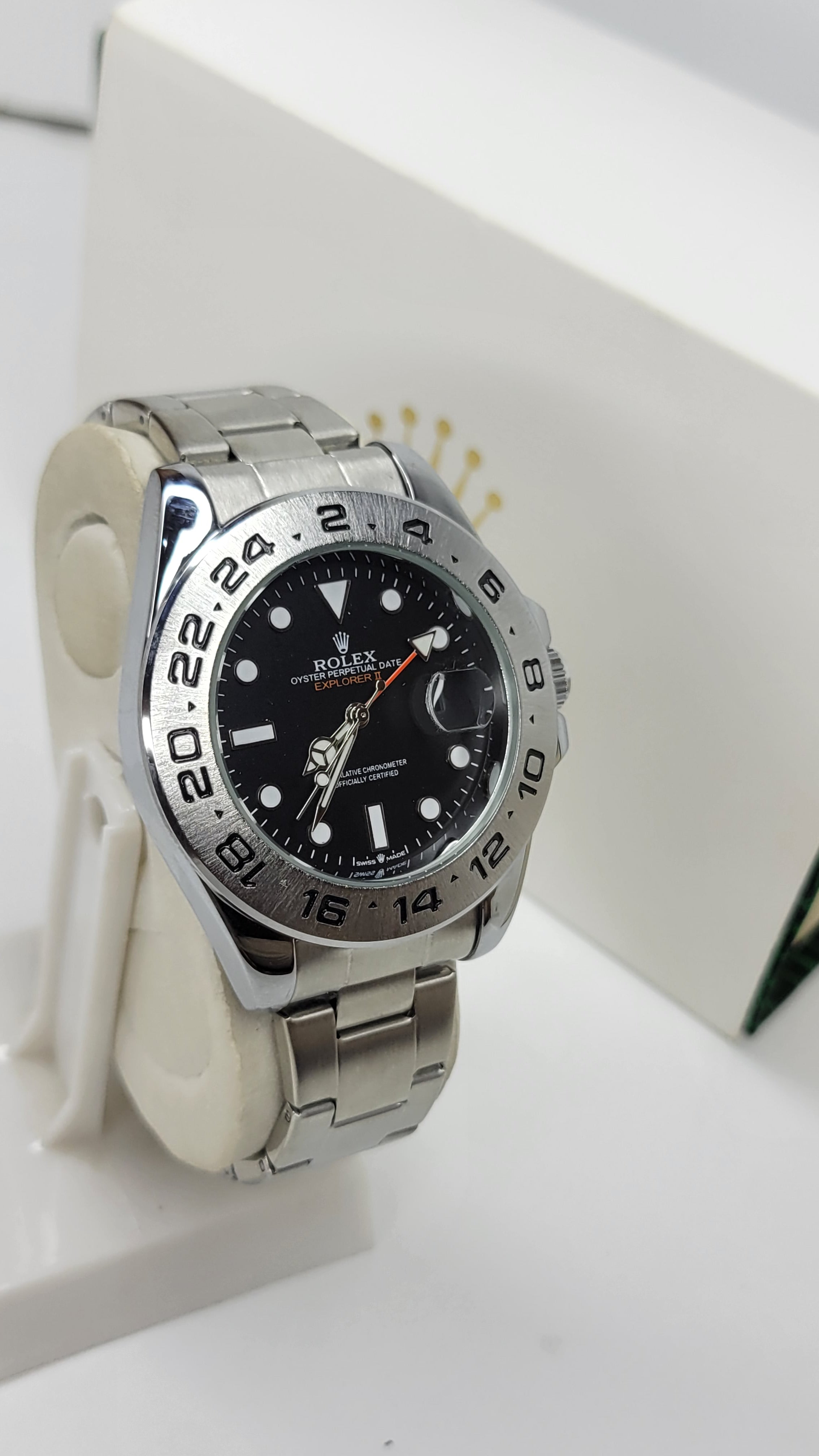 Rlx GMT Master - Silver Jubilee Black