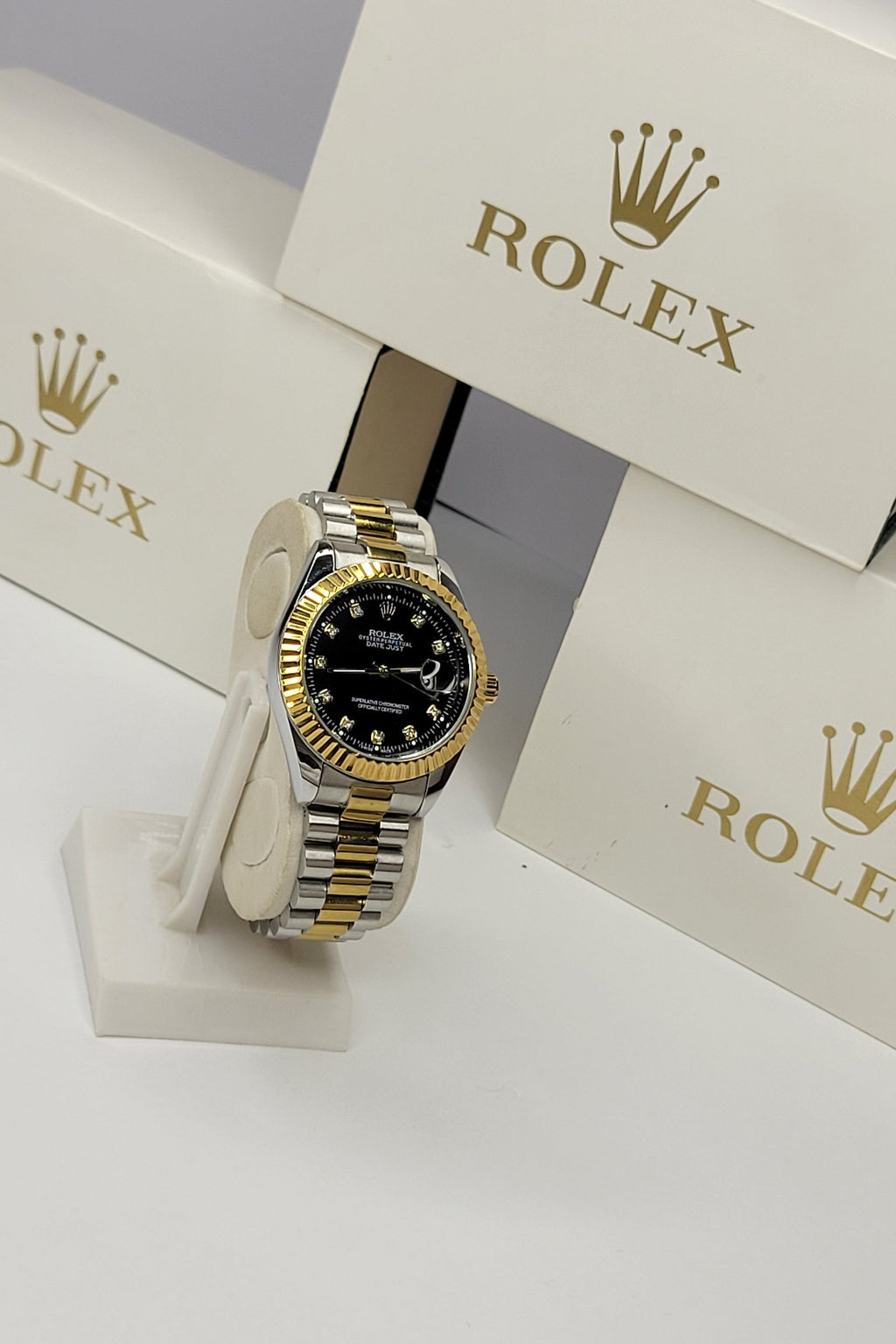 Rlx  DateJust - Two Tone