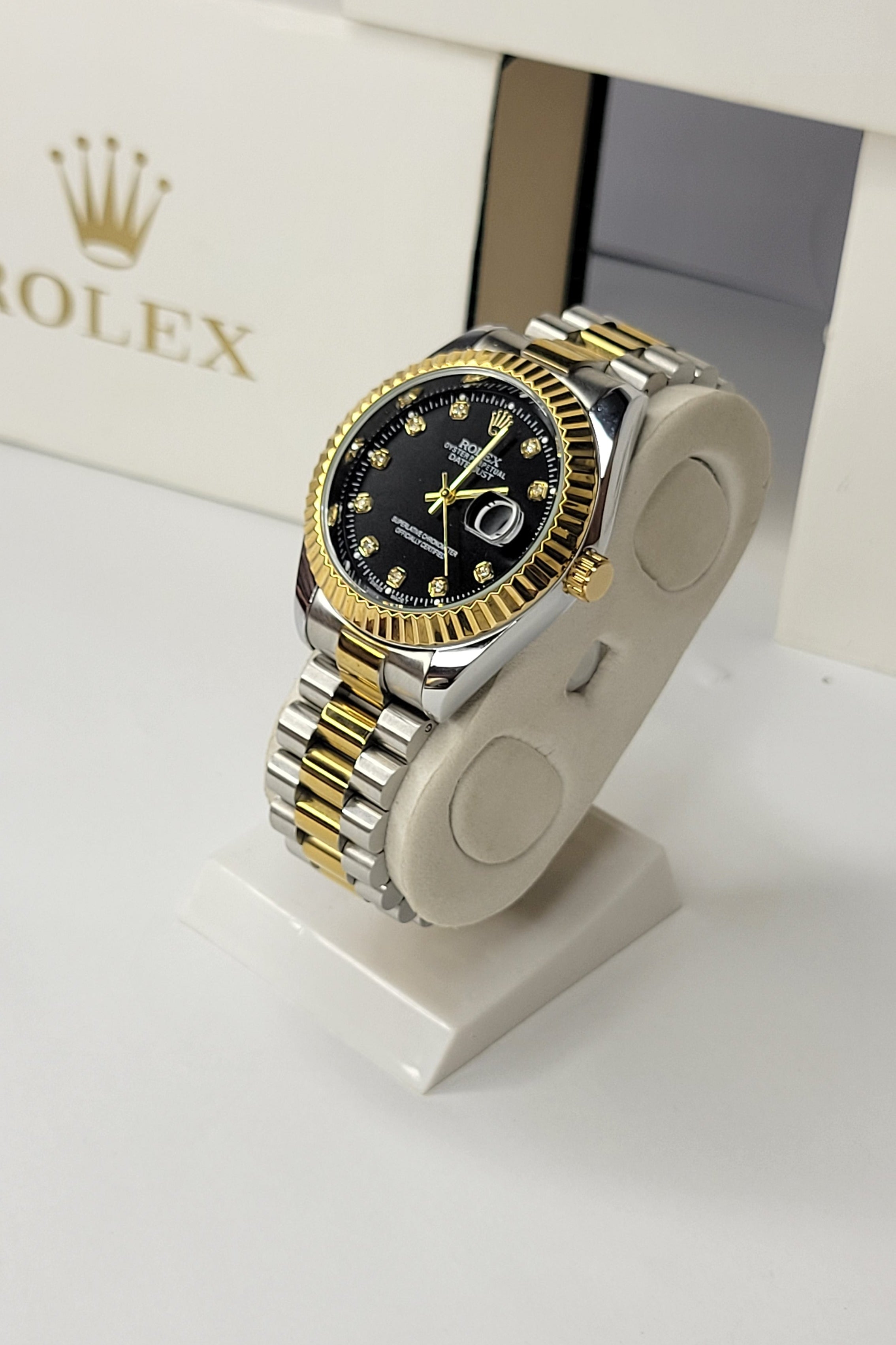 Rlx  DateJust - Two Tone