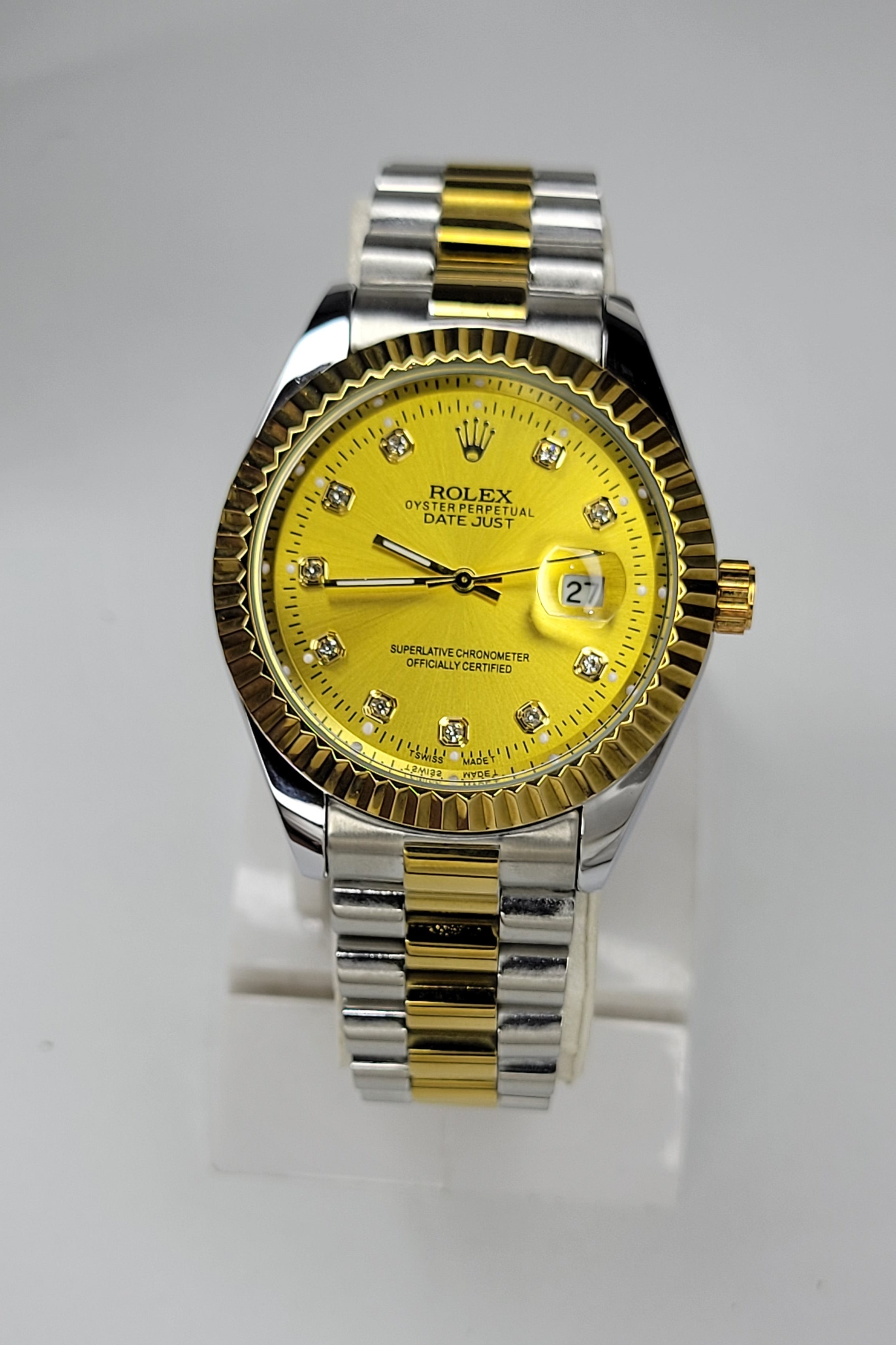 Rlx  DateJust - Two Tone