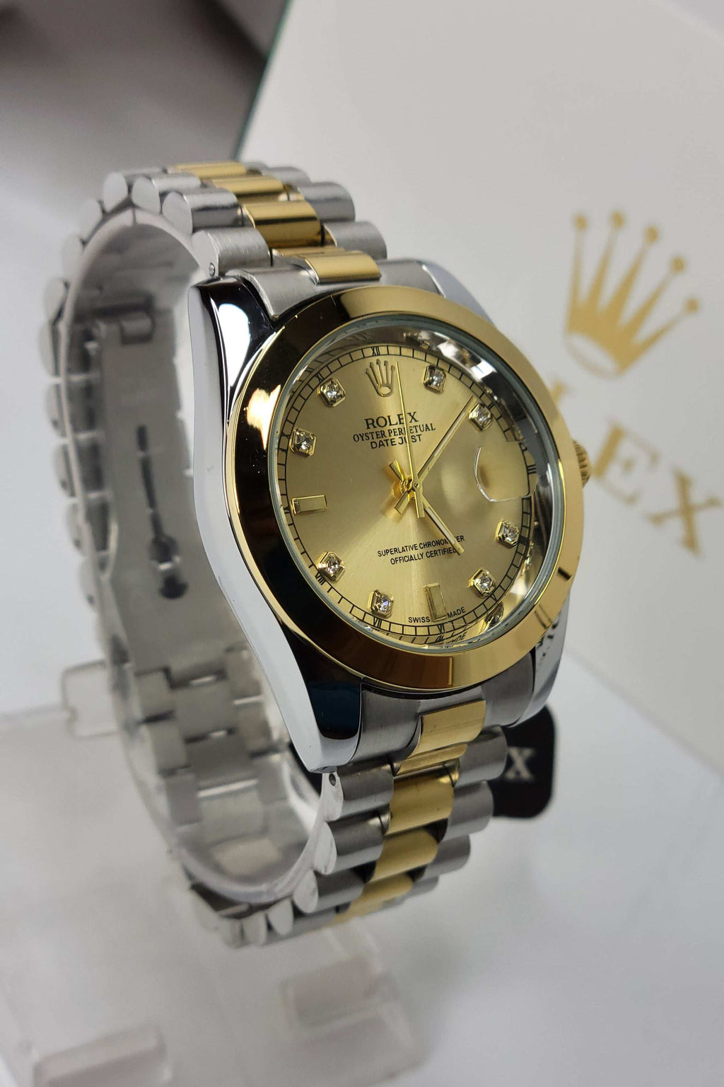 Rlx  DateJust - Two Tone