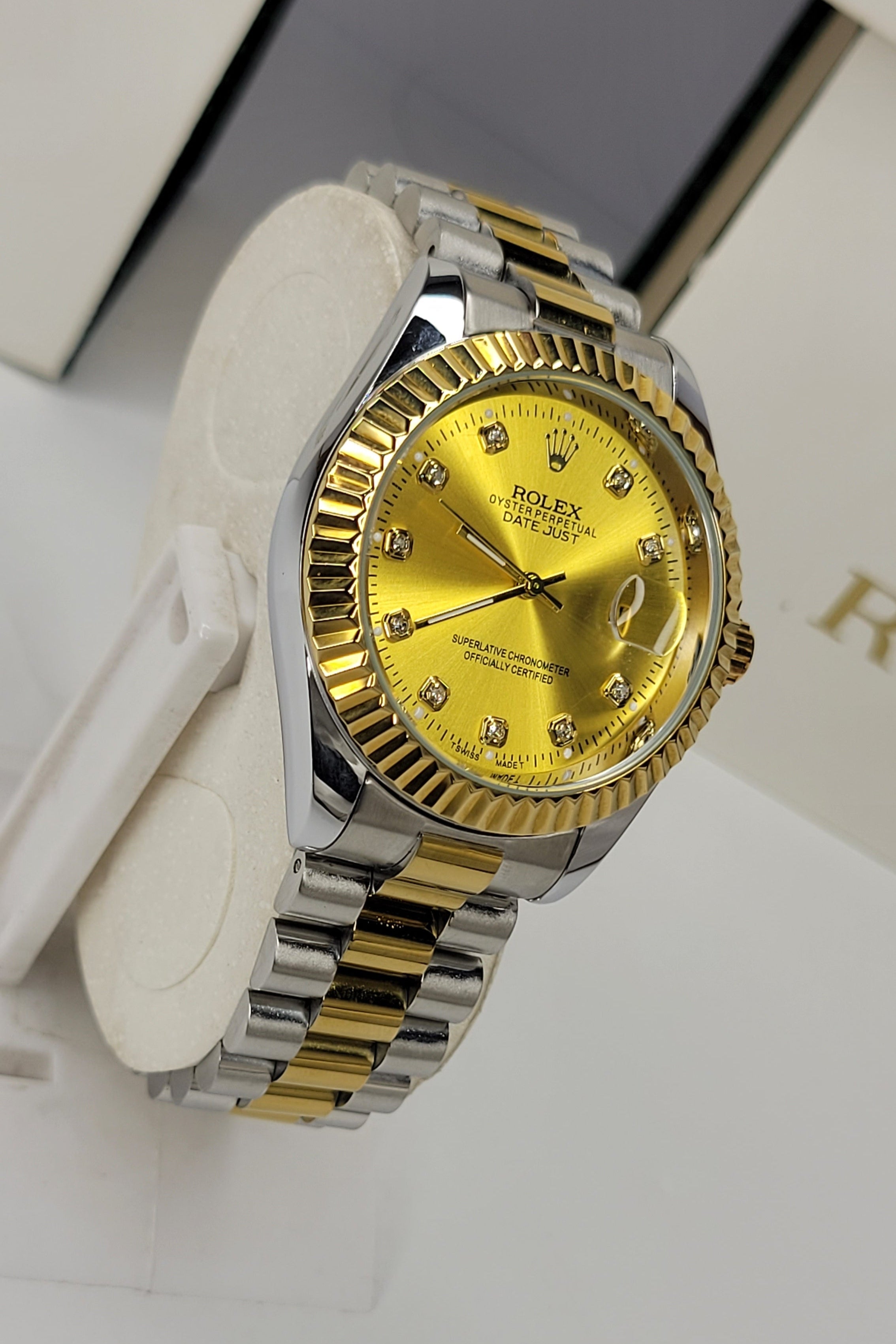 Rlx  DateJust - Two Tone