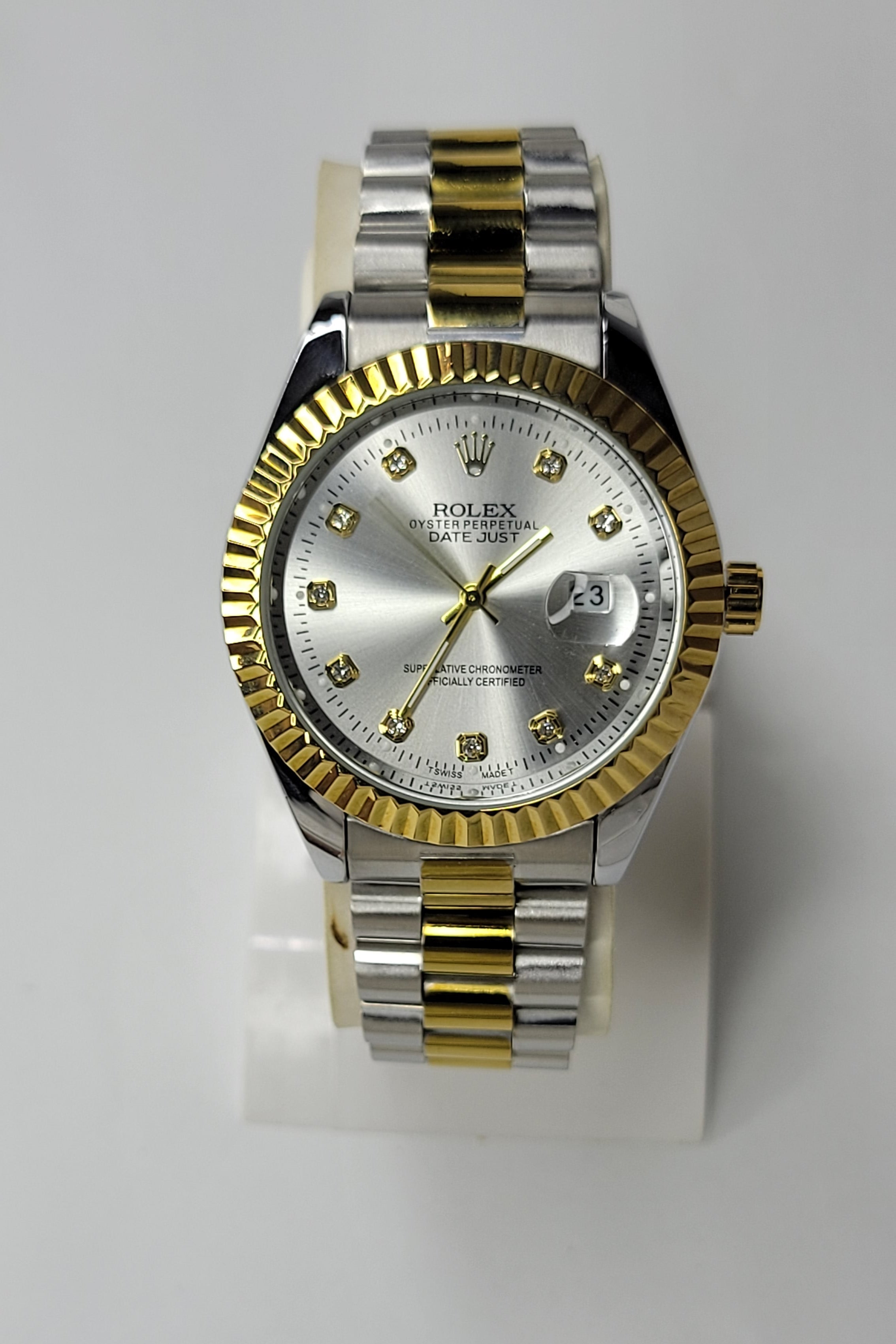 Rlx  DateJust - Two Tone