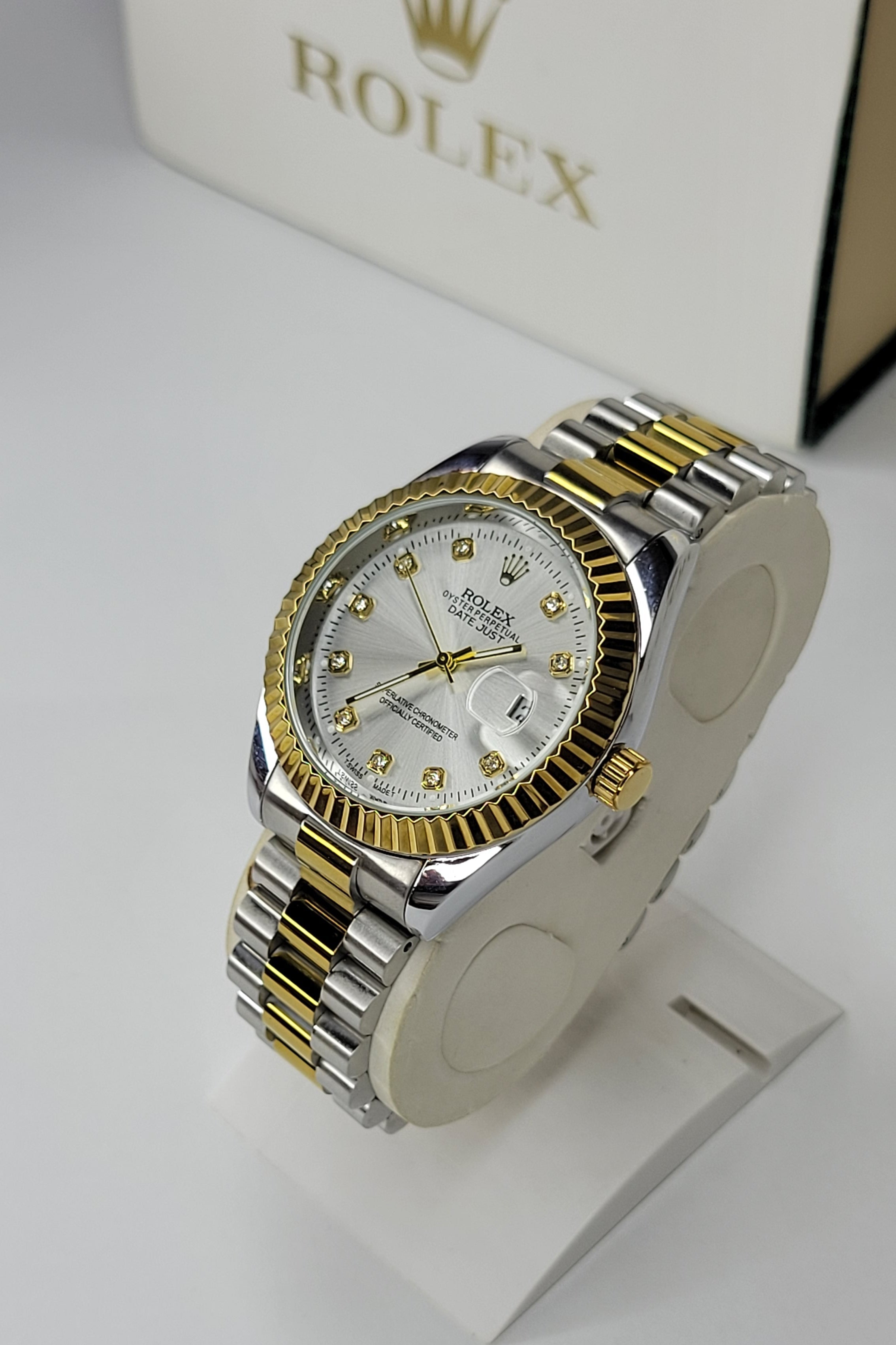 Rlx  DateJust - Two Tone