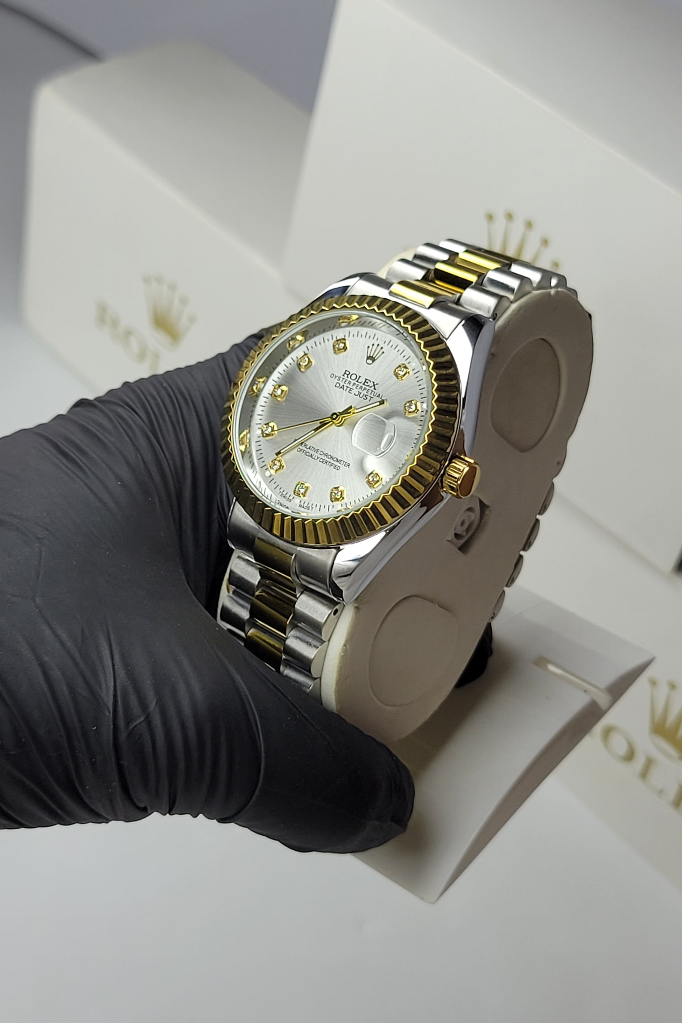 Rlx  DateJust - Two Tone