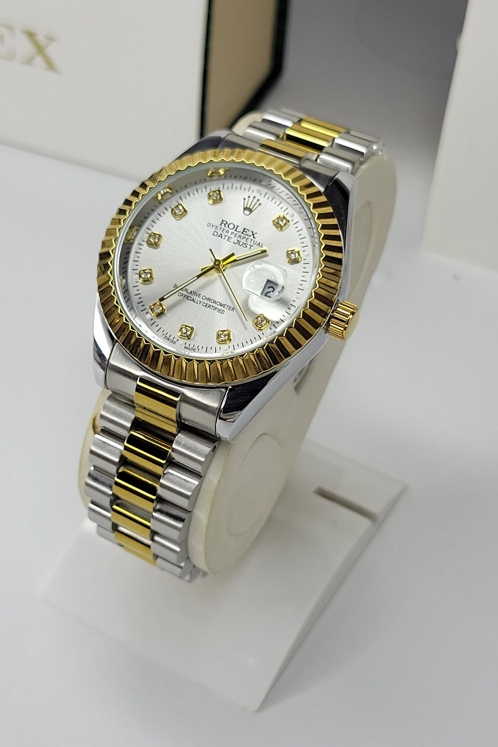 Rlx  DateJust - Two Tone