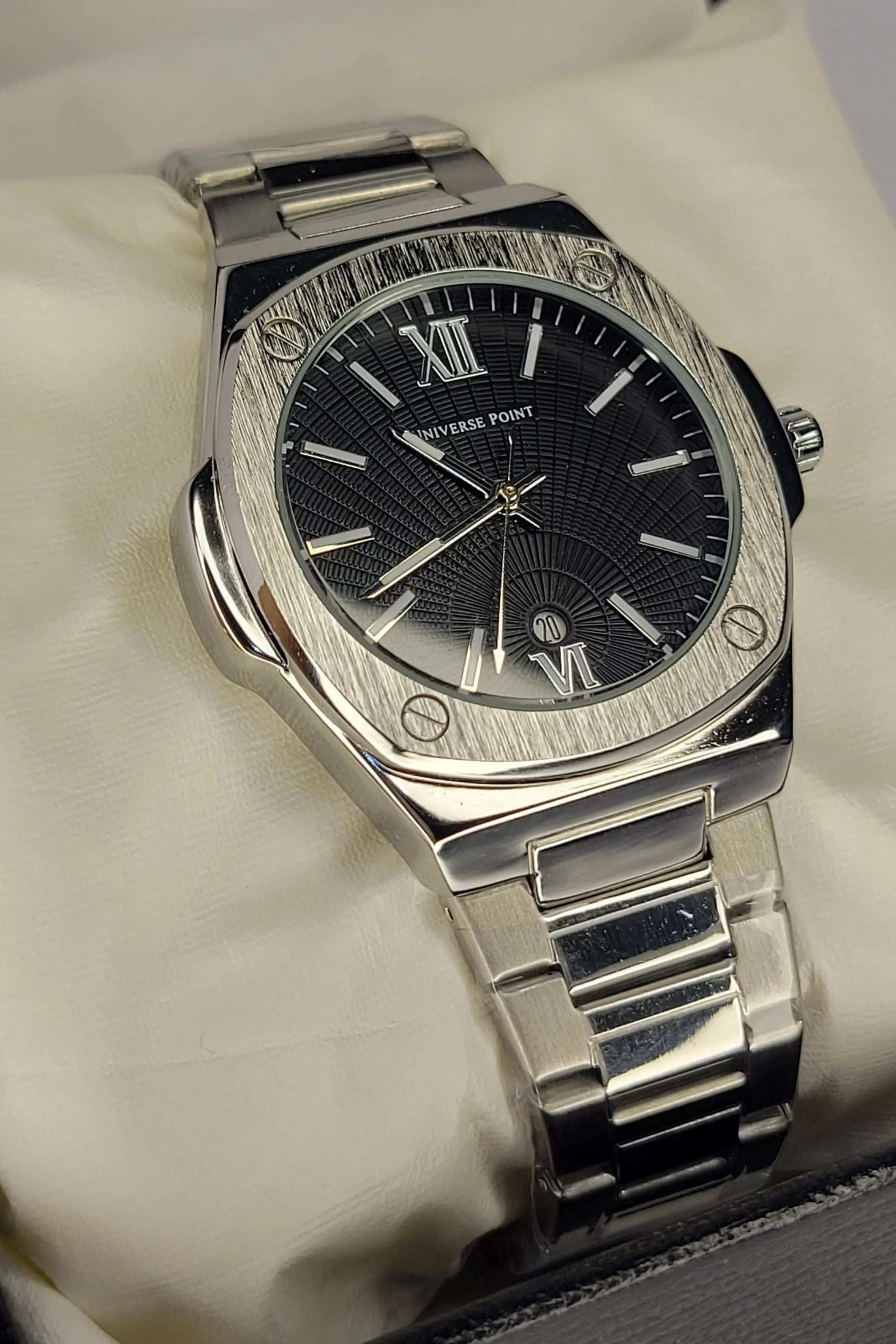 Universe Point Matte Black Dial