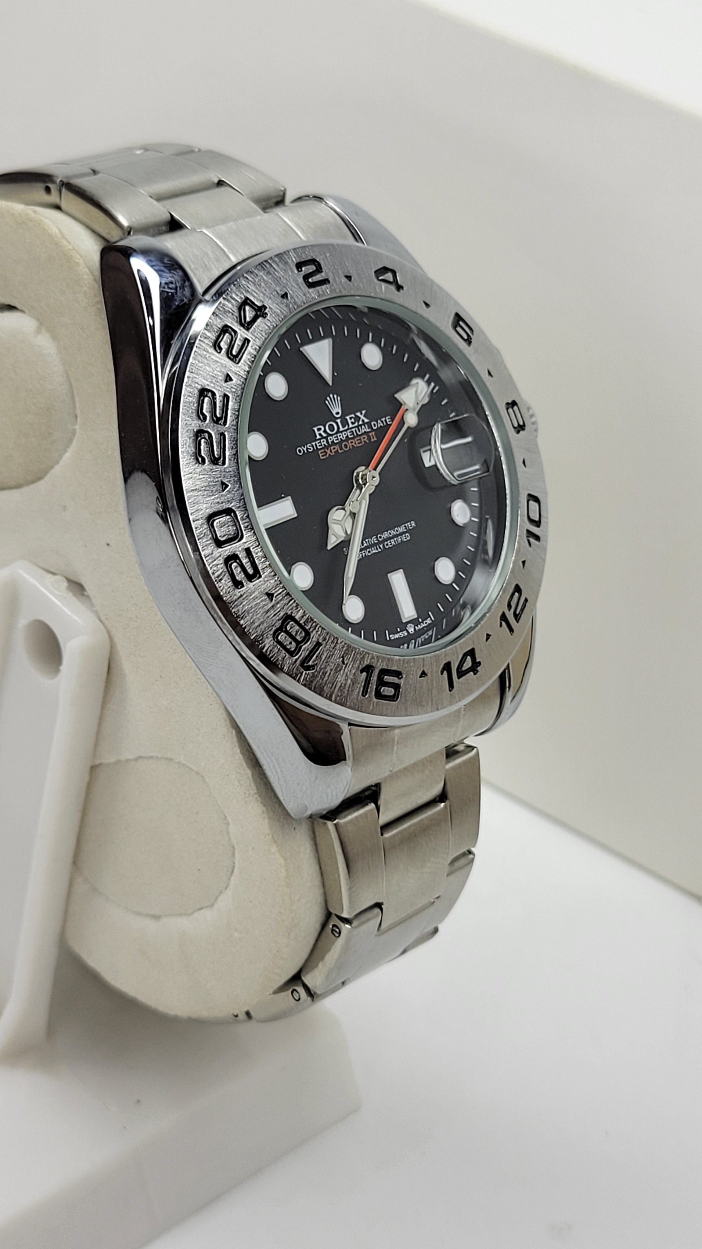 Rlx GMT Master - Silver Jubilee Black